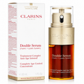 Clarins Double Serum bottle and packaging on a white background