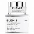 Elemis Dynamic Resurfacing Day Cream SPF 30 with packaging on a white background