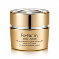 Estée Lauder Re-Nutriv eye cream jar on a white background