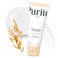 Purito Oat Calming Gel Cream with oat plant illustration on a white background