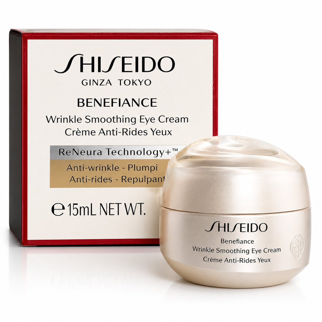 Shiseido Benefiance Wrinkle Anti-Aging Smoothing Eye Cream 0.51 oz / 15 ml