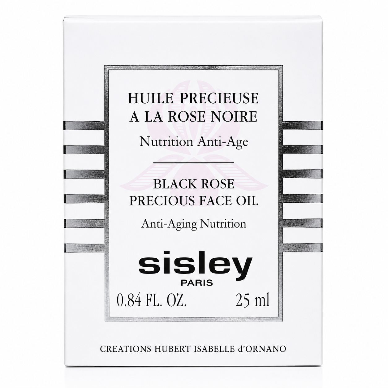 Sisley Paris Black Rose Precious Face Oil packaging on a white background