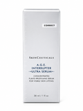 A tall, slim white rectangular box for SkinCeuticals A.G.